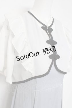 画像3: axes femme POETIQUE / レイヤード風チャイナワンピース  グレー Y-26-03-09-224-AX-OP-SZ-ZY