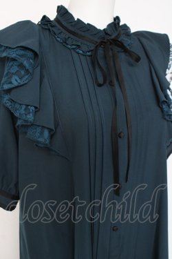 画像3: axes femme / 肩フリルワンピース F グリーン Y-26-03-09-225-AX-OP-SZ-ZY