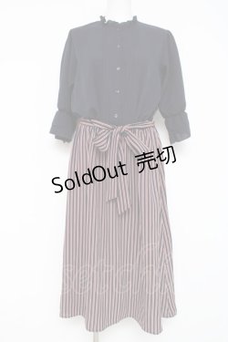 画像1: axes femme / 切替ワンピース  紺 Y-26-03-09-229-AX-OP-SZ-ZY