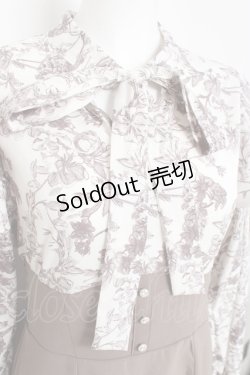 画像3: axes femme / ボウタイドッキングワンピース F モカ Y-26-03-09-233-AX-OP-SZ-ZY