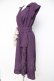 画像2: axes femme / ラップ風シャツワンピース M パープル Y-26-03-09-234-AX-OP-SZ-ZY (2)