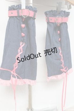 画像3: Ank Rouge / y2k戦う女の子デニムセットアップ M ブルー Y-26-03-09-235-CA-OP-SZ-ZY