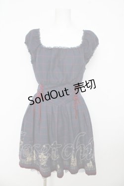 画像1: Secret Honey / メリーゴーランドワンピース 2 紺 Y-26-03-11-048-CA-OP-SZ-ZY