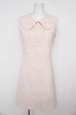 画像1: JESUS DIAMANTE / バロックガールワンピース 38 ピンク Y-26-03-11-056-JE-OP-SZ-ZY (1)