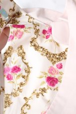 画像3: JESUS DIAMANTE / バロックガールワンピース 38 ピンク Y-26-03-11-056-JE-OP-SZ-ZY (3)