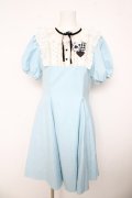 White Moon / アリス風ワンピース  サックス Y-26-03-11-058-LO-OP-SZ-ZY