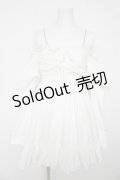 Ank Rouge / オフショルドーリーワンピース M 白 Y-26-03-11-064-CA-OP-SZ-ZY