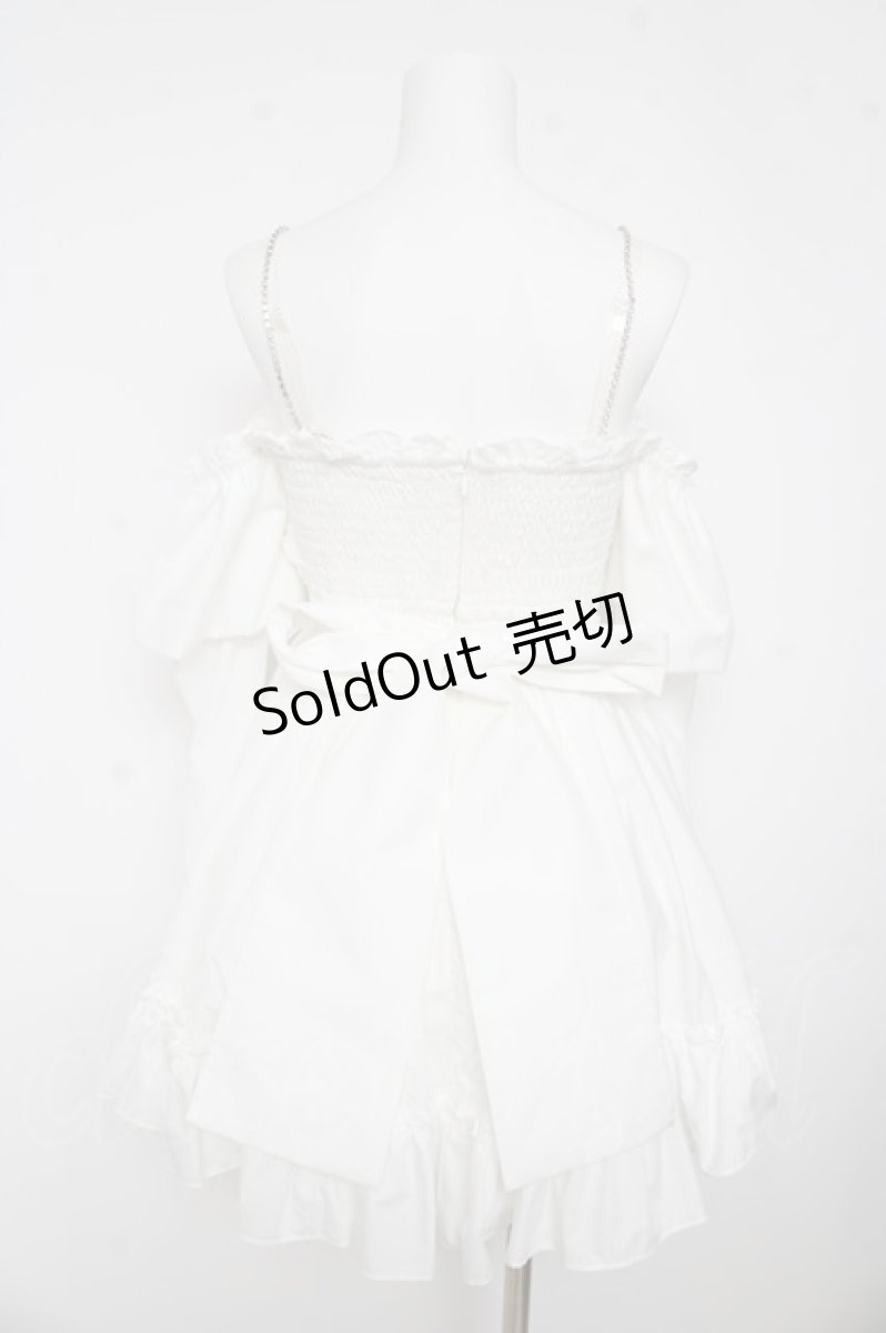 画像2: Ank Rouge / オフショルドーリーワンピース M 白 Y-26-03-11-064-CA-OP-SZ-ZY (2)