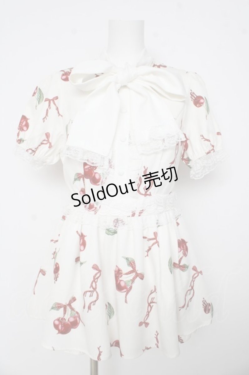 画像1: Ank Rouge / メルトチェリープリンセスSetup　セットアップ M アイボリー Y-26-03-11-065-CA-OP-SZ-ZY (1)