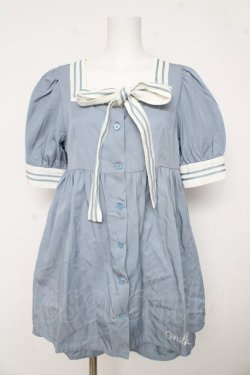 画像1: MILK / Sailor Set Up  サックス Y-26-03-11-066-ML-OP-SZ-ZY