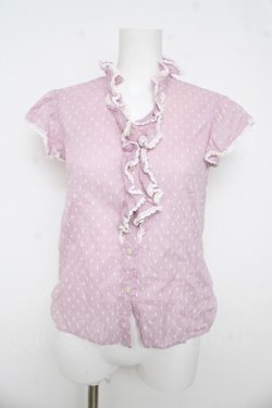 画像1: MILK / Parlorブラウス  ラベンダー Y-26-03-11-067-ML-BL-SZ-ZY