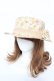画像1: axes femme / コサージュ付フラワーハット  マルチ Y-26-03-11-005-AX-AC-SZ-ZY (1)