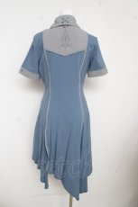 画像2: Rozen Kavalier / 2重襟シャツワンピース  ブルー Y-26-03-11-069-OO-OP-SZ-ZY (2)