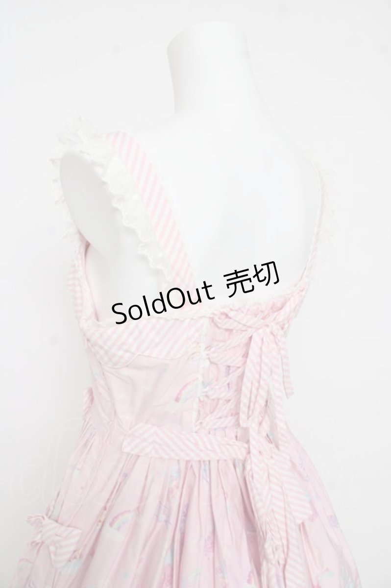 画像5: Angelic Pretty / MilkyPlanetジャンパースカート  ピンク Y-26-03-11-076-AP-OP-AS-ZY (5)