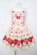 画像1: Angelic Pretty / Melty Berry PrincessジャンパースカートSet  アイボリー Y-26-03-11-077-AP-OP-AS-ZY (1)