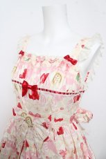 画像3: Angelic Pretty / Melty Berry PrincessジャンパースカートSet  アイボリー Y-26-03-11-077-AP-OP-AS-ZY (3)