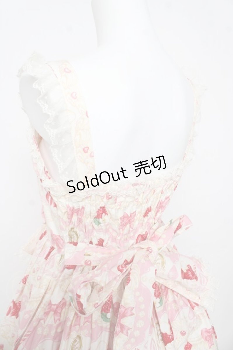 画像5: Angelic Pretty / Melty Berry PrincessジャンパースカートSet  アイボリー Y-26-03-11-077-AP-OP-AS-ZY (5)