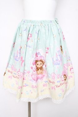 画像1: BABY, THE STARS SHINE BRIGHT / くみゃちゃんのマリンアイランドスカート  ミント Y-26-03-11-079-BA-OP-SZ-ZY