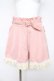 画像1: axes femme POETIQUE / ベルト付きフレアキュロット M ピンク Y-26-03-11-081-AX-PA-SZ-ZY (1)