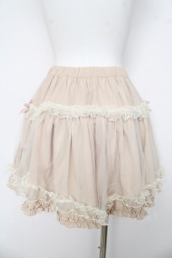 画像2: Amavel / ボリュームスカート F ベージュ Y-26-03-11-087-CA-SK-SZ-ZY