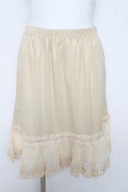 画像1: axes femme / プリーツペチスカート M 生成り Y-26-03-11-096-AX-SK-SZ-ZY