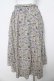 画像2: axes femme / 小花柄ふんわりミディスカート  生成り Y-26-03-11-099-AX-SK-SZ-ZY (2)