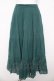 画像1: axes femme / ティアードボリューミースカート M グリーン Y-26-03-11-115-AX-SK-SZ-ZY (1)