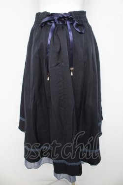 画像2: axes femme / 【my axes】スカート  紺 Y-26-03-11-118-AX-SK-SZ-ZY