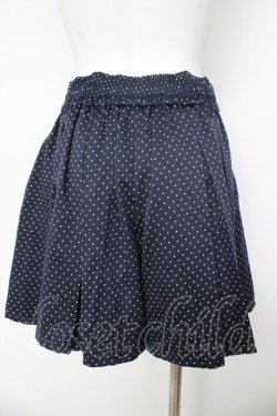 画像2: axes femme / ドットキュロット M 紺 Y-26-03-11-119-AX-PA-SZ-ZY