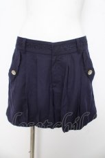 画像1: axes femme / バルーンショートパンツ M 紺 Y-26-03-11-120-AX-PA-SZ-ZS (1)