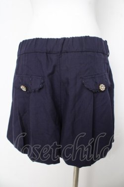 画像2: axes femme / バルーンショートパンツ M 紺 Y-26-03-11-120-AX-PA-SZ-ZY