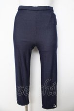 画像1: axes femme / 裾プチバラ使いレギンス M 紺 Y-26-03-11-123-AX-PA-SZ-ZS (1)