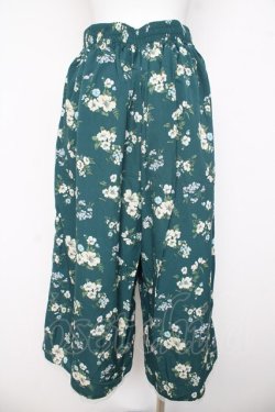 画像2: axes femme / ゆったりシルエットスカウチョ M グリーン Y-26-03-11-124-AX-PA-SZ-ZY