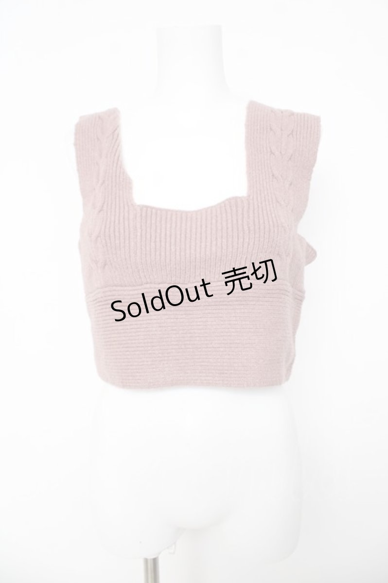 画像1: axes femme / キャミワンピ付レースチュニ  ピンク Y-26-03-11-015-AX-OP-SZ-ZT654 (1)