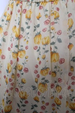 画像3: axes femme / フリル切替シャリーングワンピース M イエロー Y-26-03-11-019-AX-OP-SZ-ZY