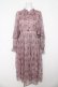 画像1: axes femme POETIQUE / フラワーキャットロングワンピース M ピンク Y-26-03-11-021-AX-OP-SZ-ZY (1)