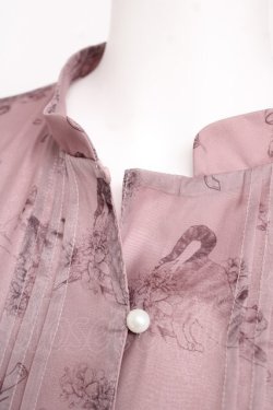 画像3: axes femme POETIQUE / フラワーキャットロングワンピース M ピンク Y-26-03-11-021-AX-OP-SZ-ZY