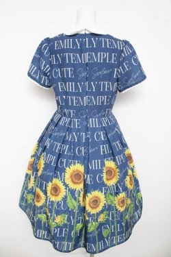 画像2: Emily Temple cute / Sunflower　ワンピース  ブルー Y-26-03-11-026-ET-OP-SZ-ZY