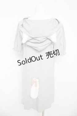 画像2: Amavel / ねこ耳パーカーワンピース F グリーン Y-26-03-11-035-CA-OP-SZ-ZY