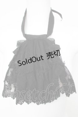 画像2: ATELIER PIERROT / Royal Lace Jabot  黒 Y-26-03-12-044-EL-ZA-SZ-ZY