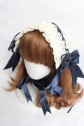 ALICE and the PIRATES / シルヴィアヘッドドレス  紺 Y-26-03-12-045-PA-AC-SZ-ZY