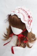BABY, THE STARS SHINE BRIGHT / Patissiere Bonbon Ribbonヘッドドレス  赤 Y-26-03-12-048-BA-OP-SZ-ZY