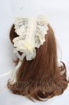 画像2: ATELIER PIERROT / Gothic Lattices Headdress  生成り３ Y-26-03-12-056-EL-AC-SZ-ZS (2)