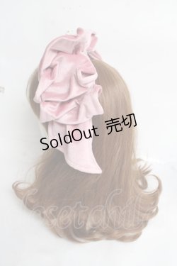 画像2: Hoshibako Works / お人形風ラッピングリボンカチューシャ  ピンク Y-26-03-12-057-LO-AC-SZ-ZY