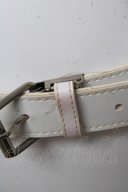 画像4: SEX POT ReVeNGe / チェーン付きスカルリングベルト  白 Y-26-03-12-019-SP-ZA-SZ-ZS