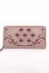 画像1: axes femme / バラパッチワーク長財布  淡ピンク Y-26-03-12-022-AX-ZA-SZ-ZS (1)