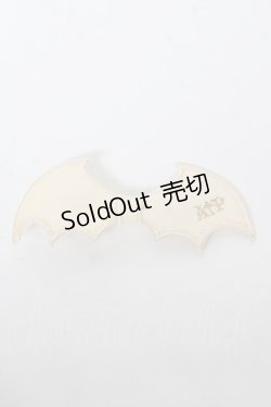 画像1: Angelic Pretty / Horror Batクリップ  アイボリー Y-26-03-12-026-AP-AC-SZ-ZS