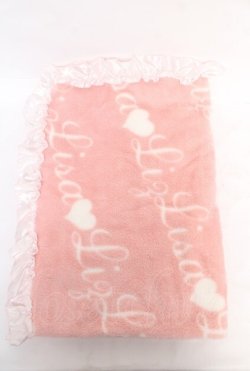 画像1: LIZ LISA / ブランケット  ピンク Y-26-03-12-031-LO-ZA-SZ-ZS