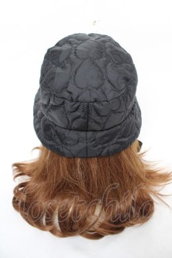 画像3: MILK / ハートキルトHat  ブラック Y-26-03-12-036-ML-AC-SZ-ZS