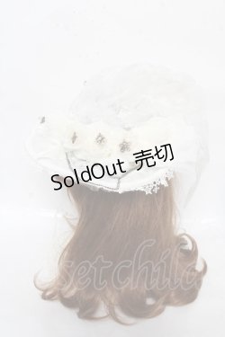 画像2: Hoshibako Works / サマーウィッチハット  ホワイト Y-26-03-12-038-LO-AC-SZ-ZY